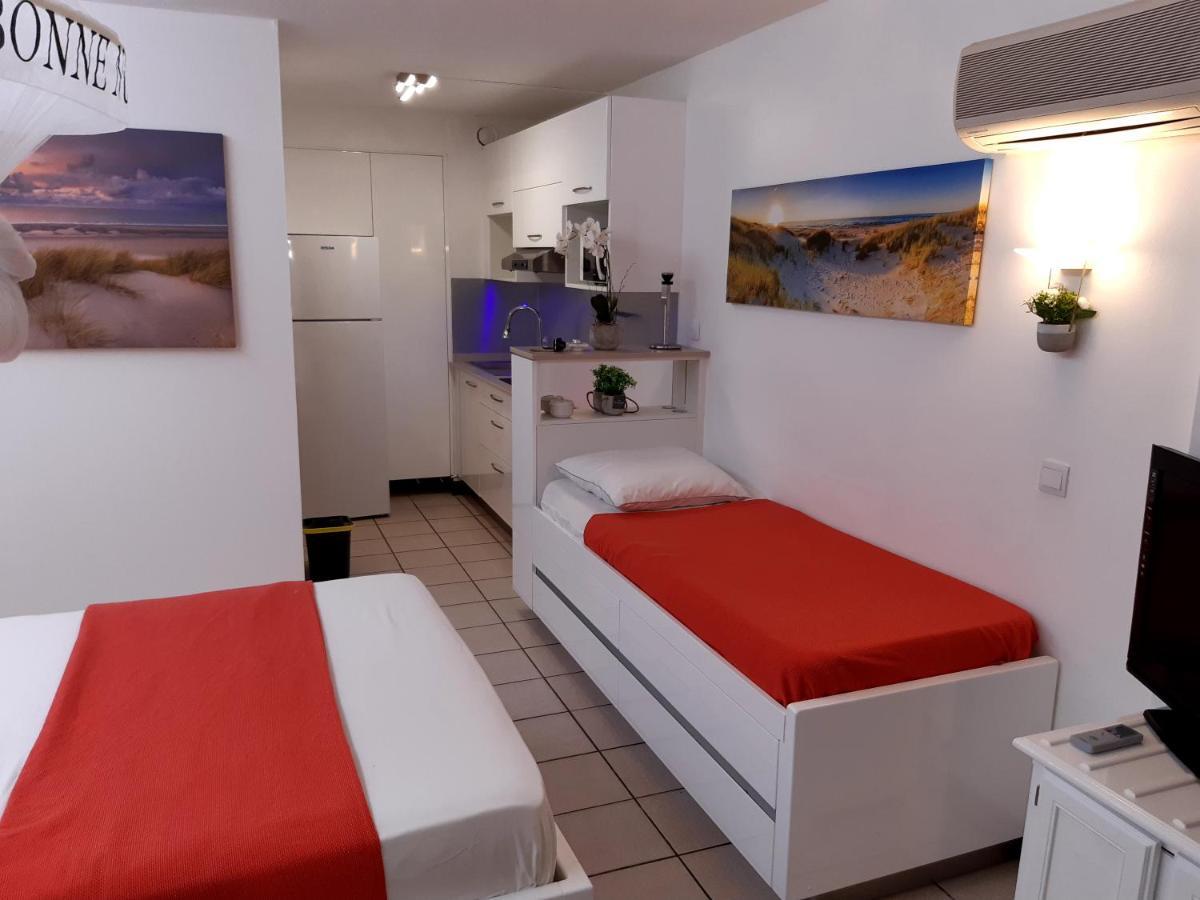 Studio Climatise - Piscine-Plage - 1 A 2 Personnes Sainte-Anne Eksteriør billede
